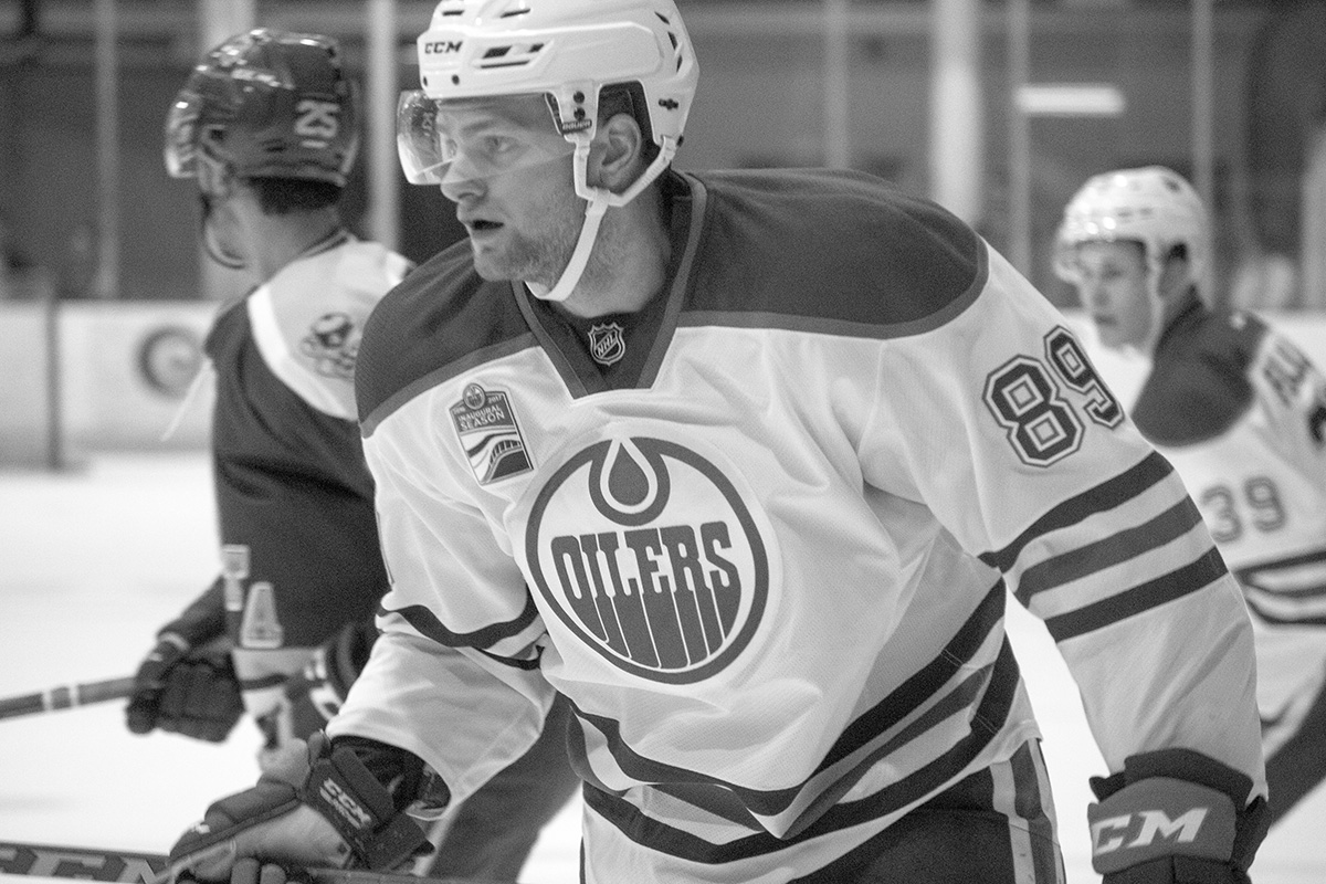 Oilers Rookies defensemen, Kayle Doetzel.