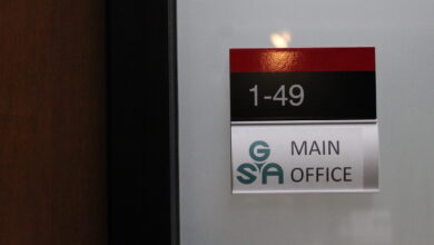 GSA office, elections article, March 2, Amanda Sparks