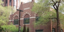 triffo hall in spring building buildings
