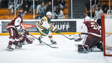 Tyson Laventure fires one at Eric Ward